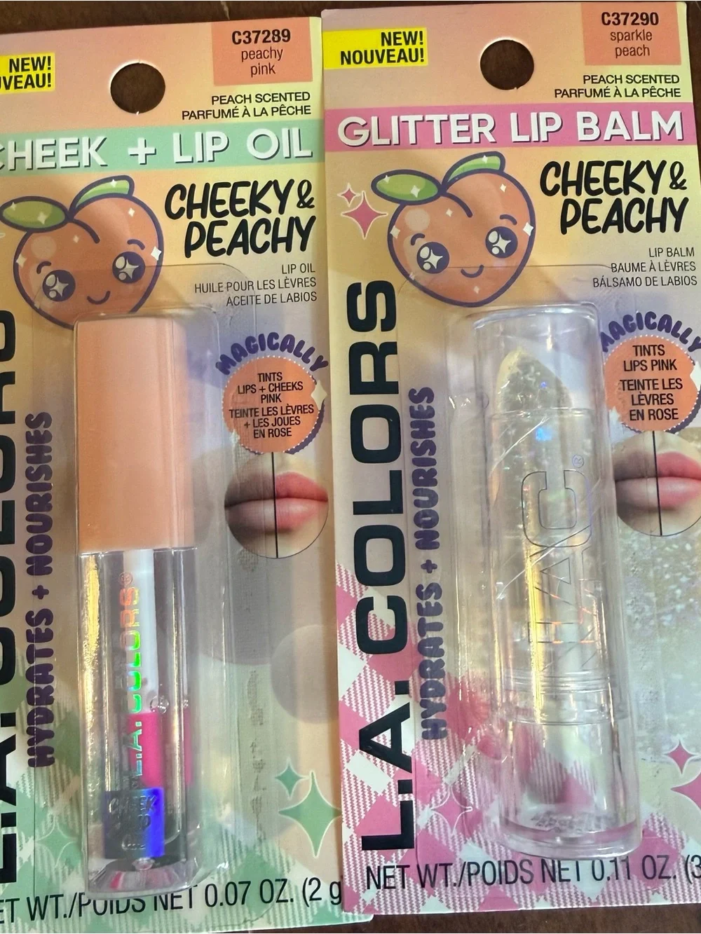 L.A. Colors Lip Balm Gloss Set